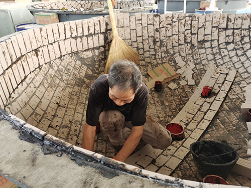 水解反應釜防腐內襯施工 水解反應釜防腐內襯施工